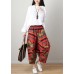 Chic Pockets Wide Leg Cotton Linen Pants Summer