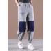 Stylish Grey Graphic Jogging Summer Cotton Pants